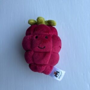 Jellycat Retired FABULOUS Fruit RASPBERRY PLUSH